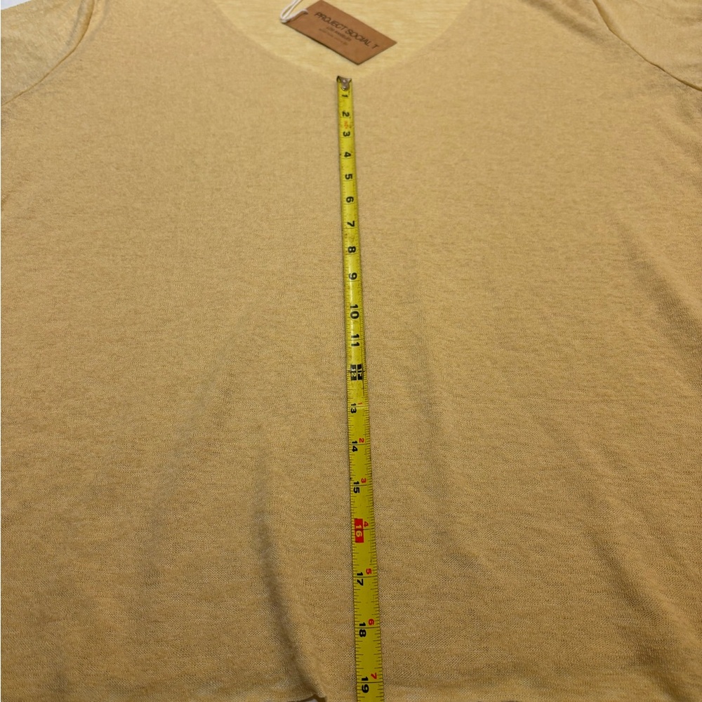 NWT Project Social T Original Textured V in XL - Picture 8 of 9